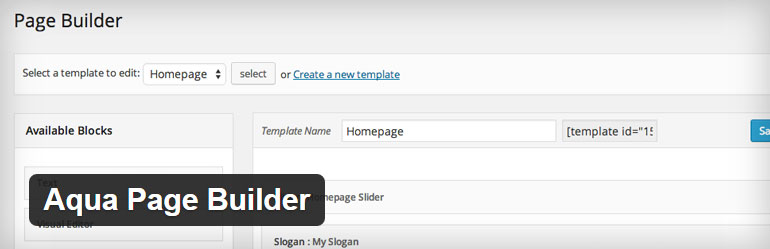 Aqua Page Builder Free WordPress Plugin