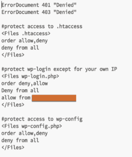 Protect Important Files